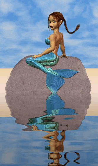 Mermaid on Rock